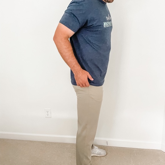 Slazenger Khaki Golf Pants - Picture 3 of 5